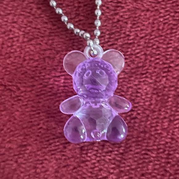 Purple Bear Necklace - Picture 5 of 5
